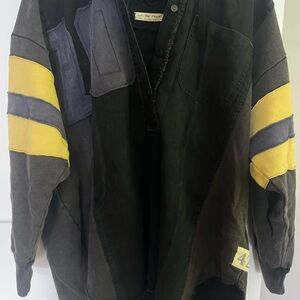 Free People vintage style hoodie